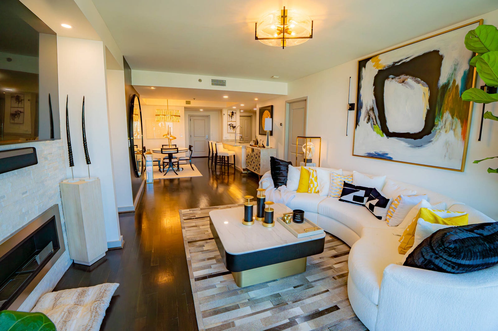 Living room interior
